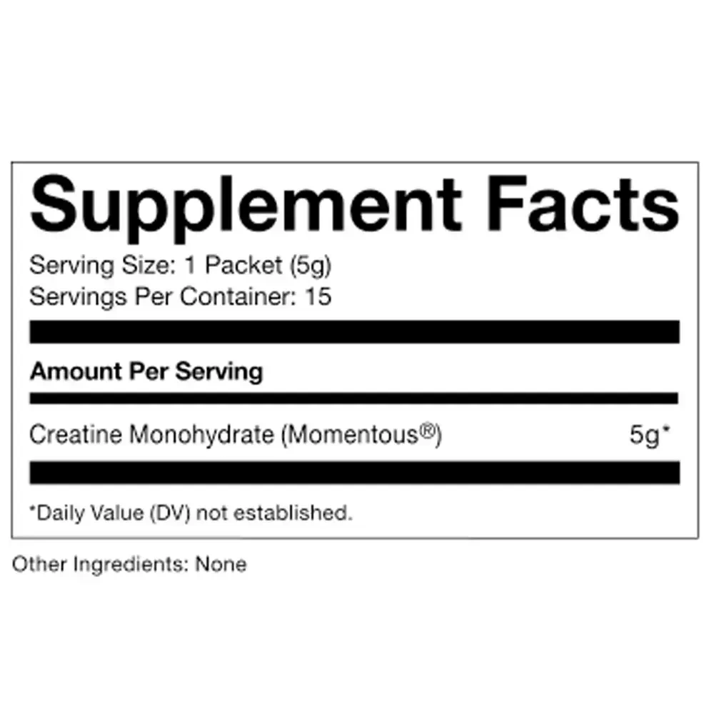Product image for Creatine Singles - Unflavored.