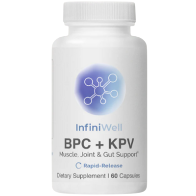 BPC + KPV, Muscle, Joint & Gut Support, Rapid-Release Capsules 60 capsules