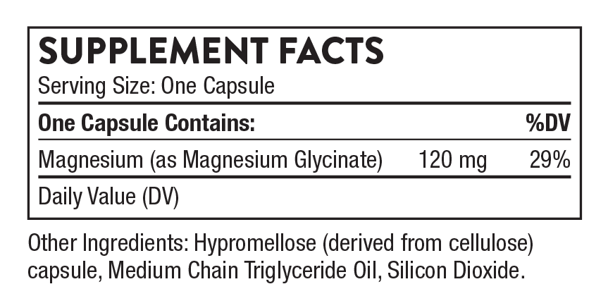 Product image for Magnesium Glycinate.