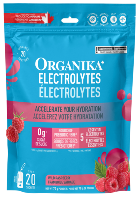 Electrolytes Sachets, Wild Raspberry 20 sachets