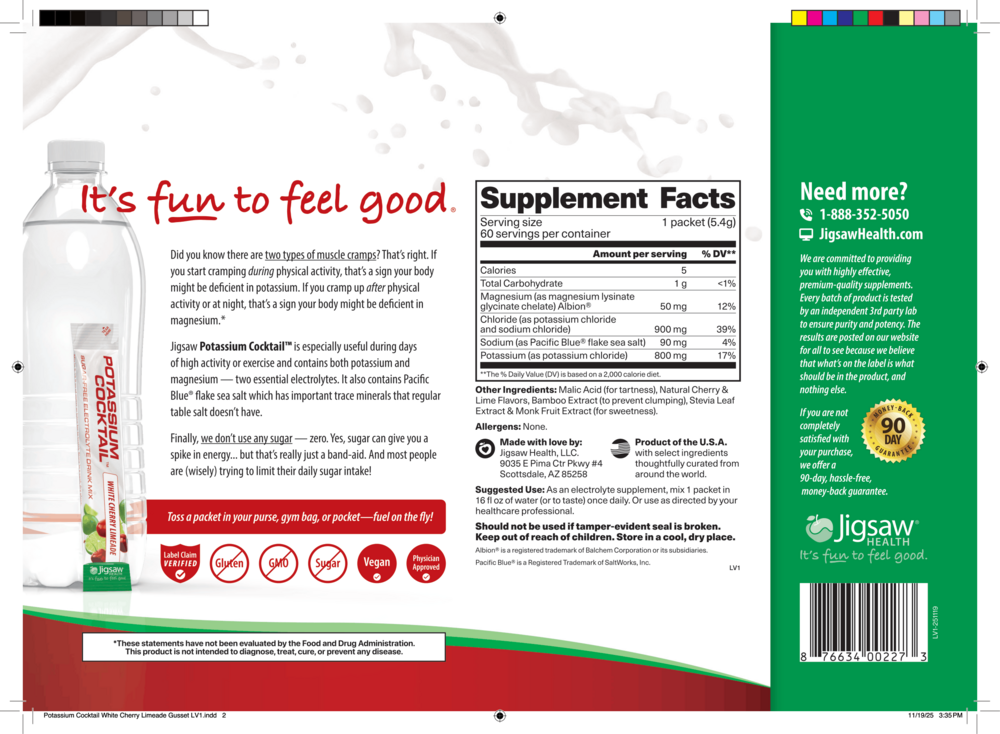 Product image for Potassium Cocktail™, White Cherry Limeade.