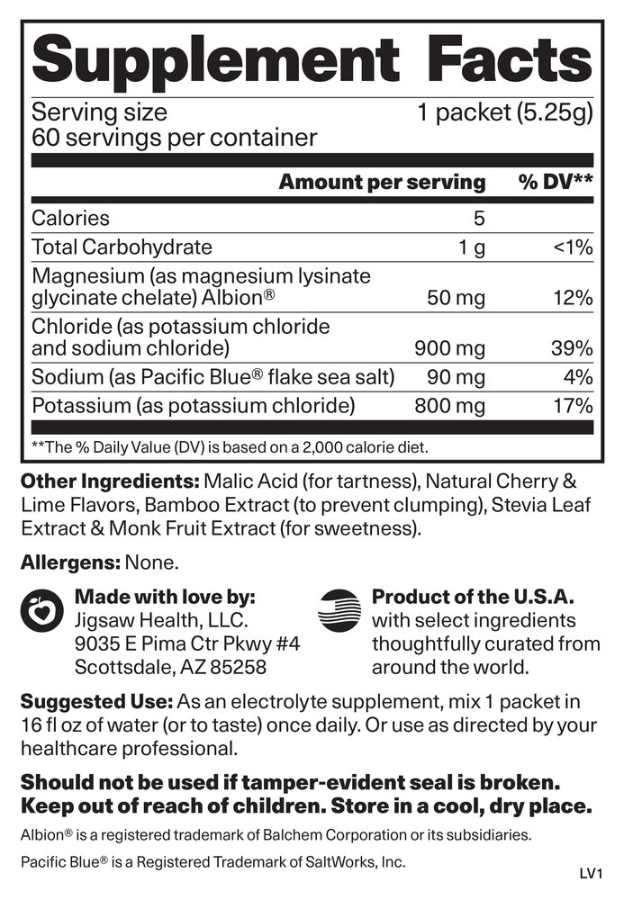 Product image for Potassium Cocktail™, White Cherry Limeade.