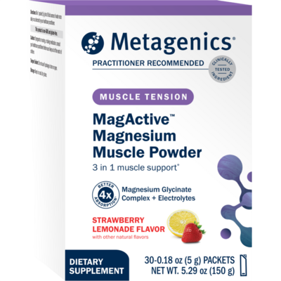 MagActive™ Magnesium Muscle Powder, Strawberry Lemonade 30 packets