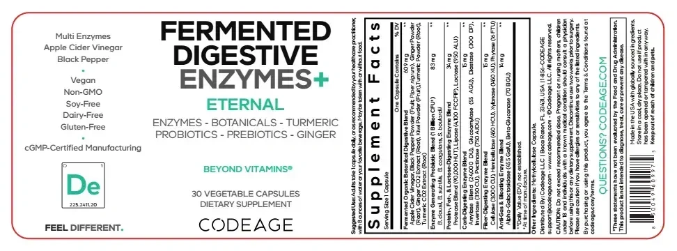Product image for Fermented Digestive Enzymes+.