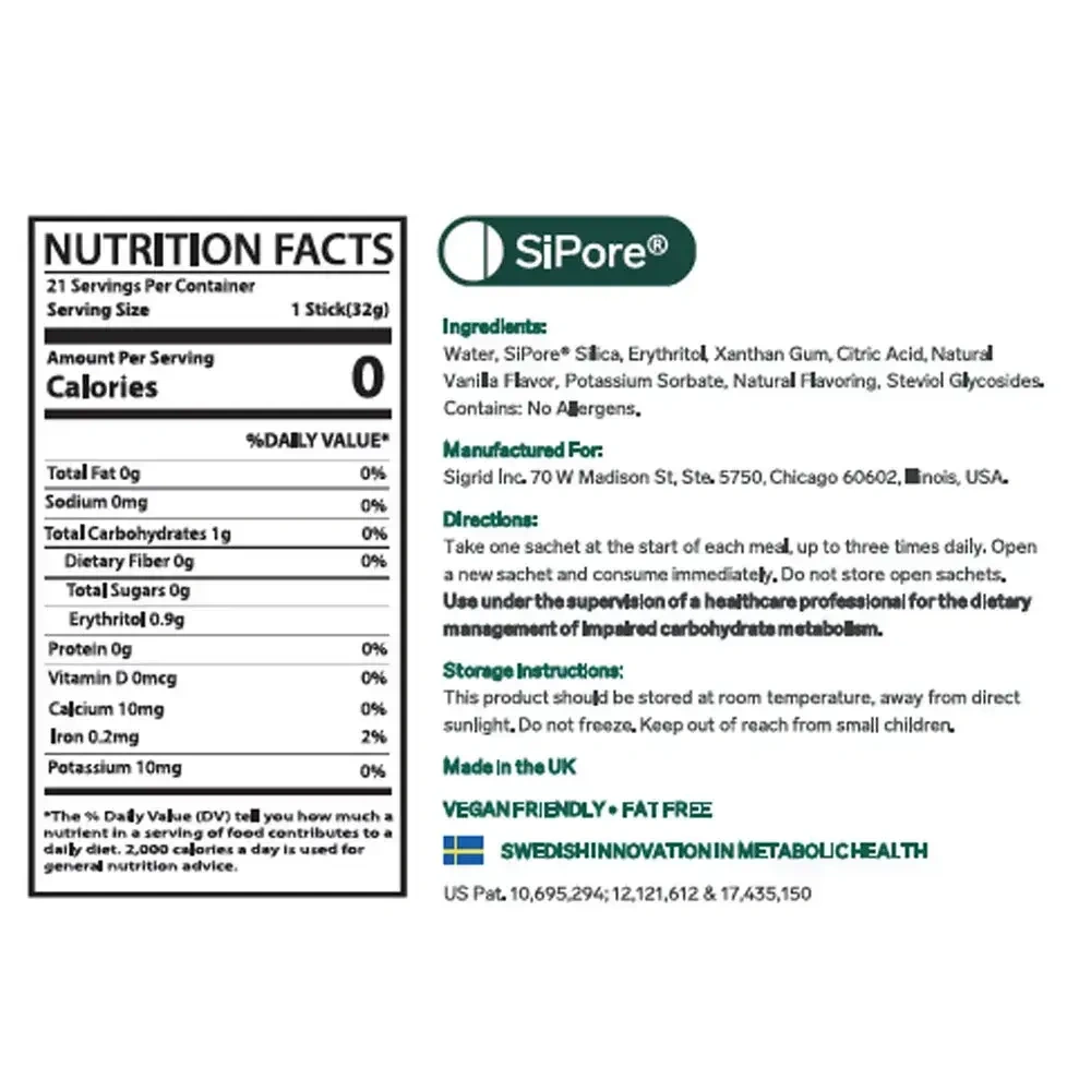 Product image for SiPore® Liquid.