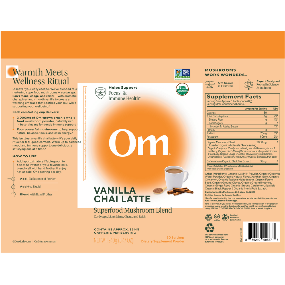 Product image for Vanilla Chai Latte.