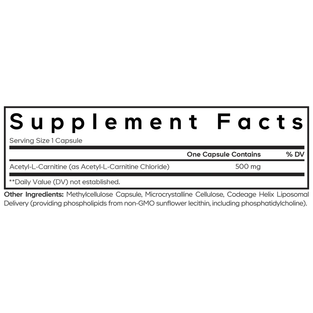 Product image for Liposomal Acetyl L-Carnitine+.
