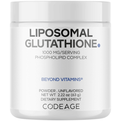 Liposomal Glutathione Powder 1000 mg, Unflavored 63 Grams