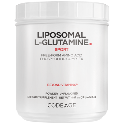 Liposomal L-Glutamine Powder, Unflavored 1 Pound