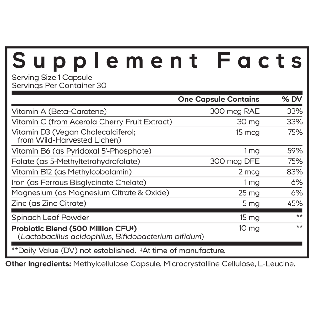 Product image for Teen Multivitamin.