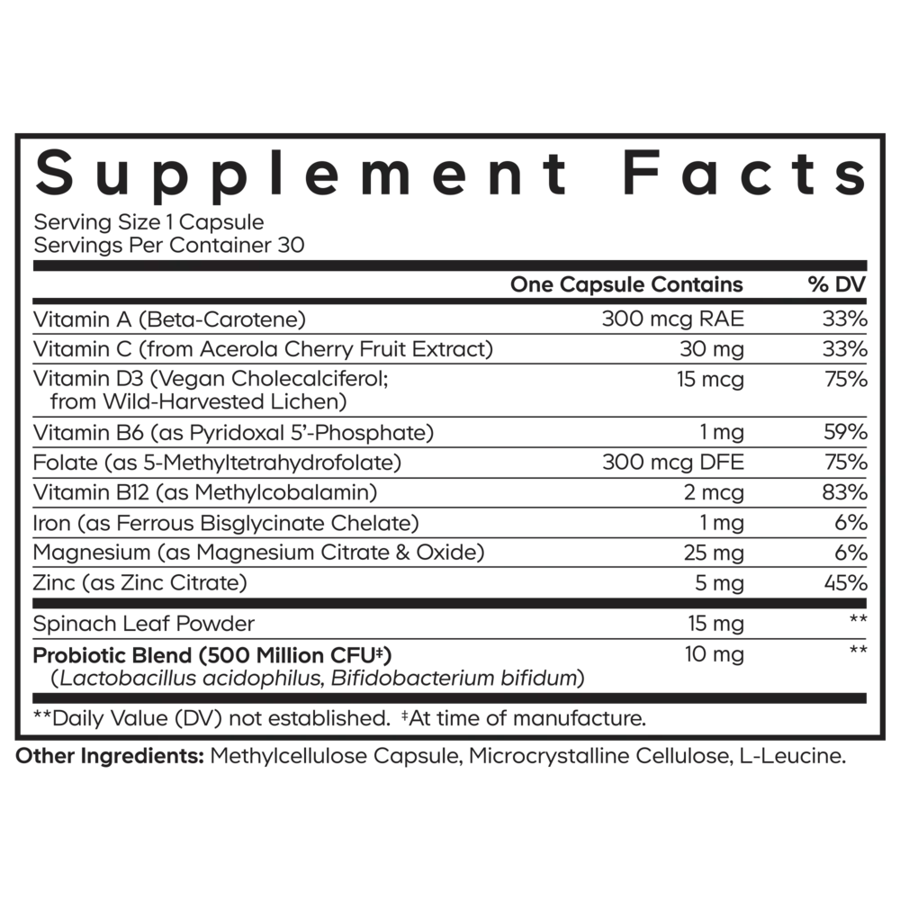Product image for Teen Multivitamin.