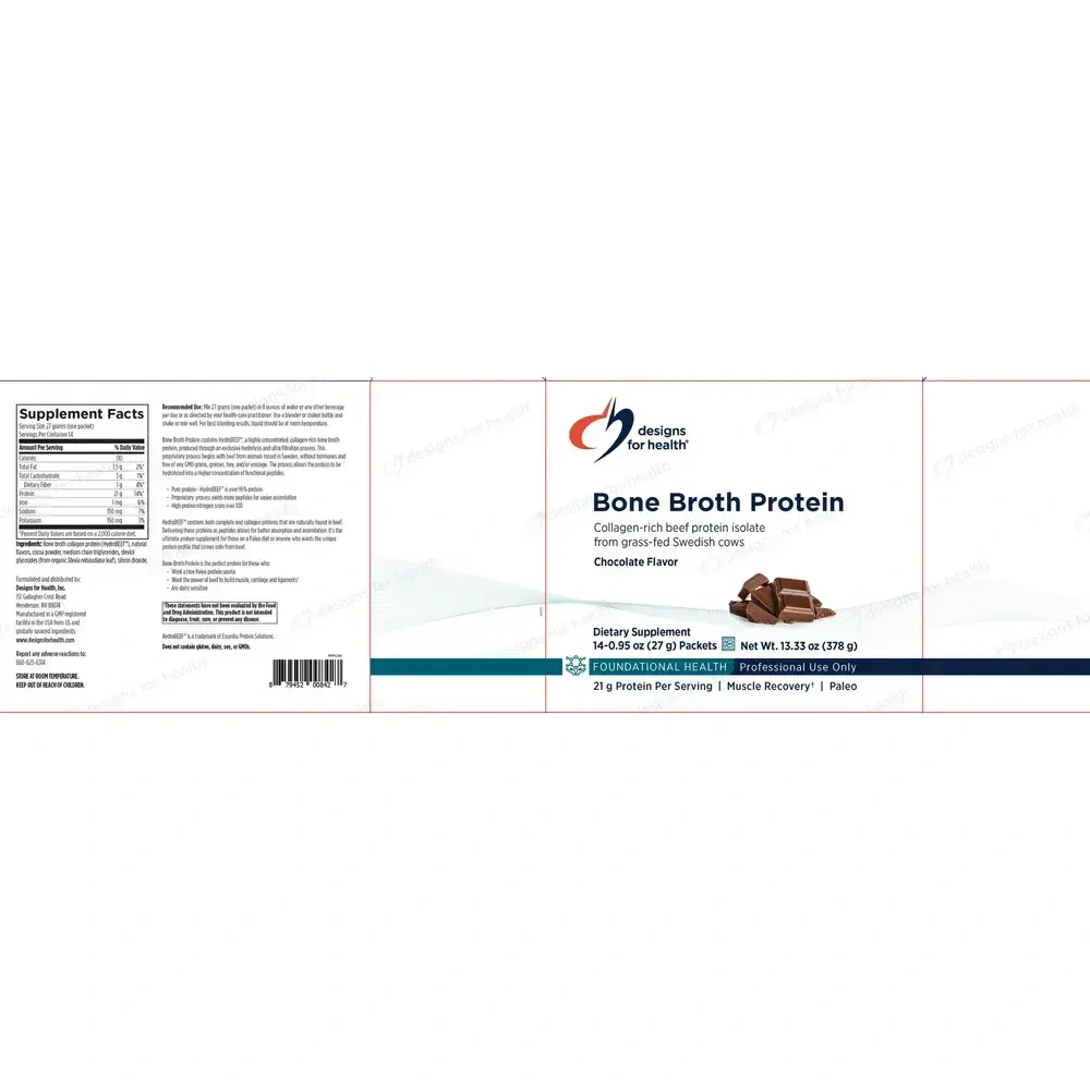 Product image for Bone Broth Protein Chocolate.