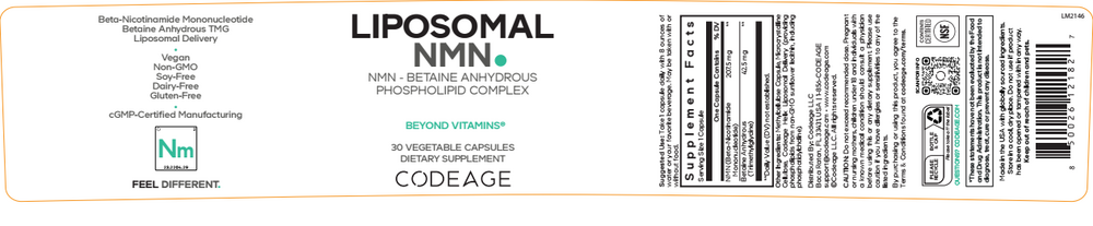 Product image for Liposomal NMN.