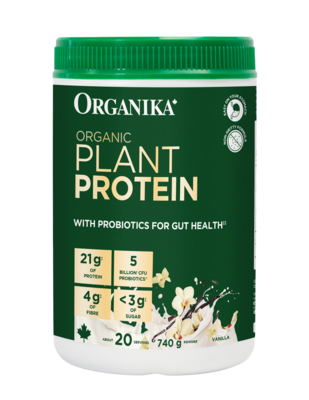 Organic Plant Protein Powder, Vanilla