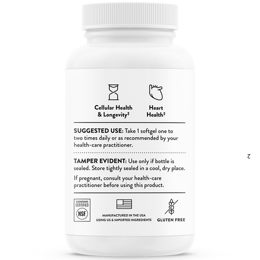 Product image for Ubiquinol 100 mg.
