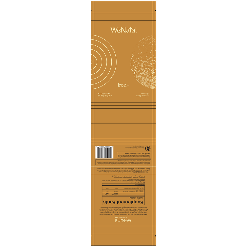 Product image for WeNatal Iron+.
