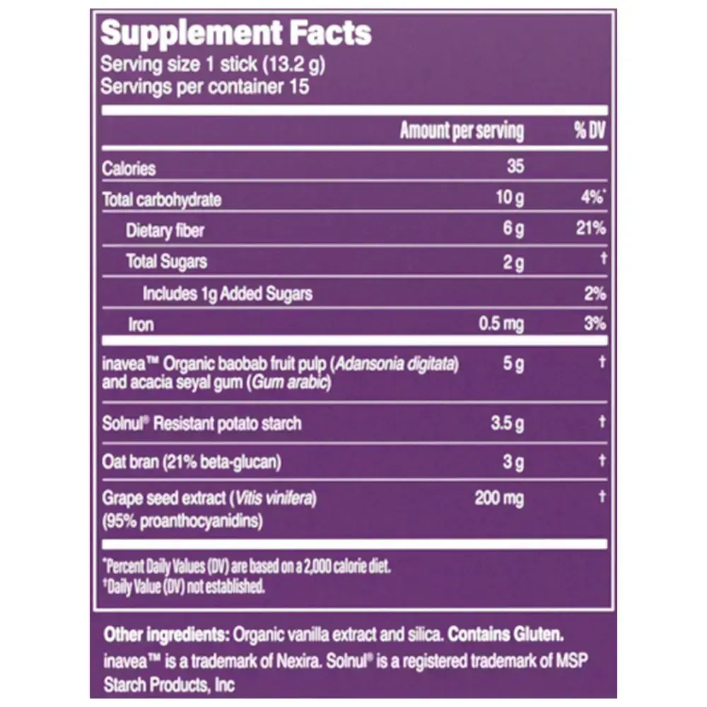 Product image for Gut Fuel (Daily Prebiotic Fiber + Polyphenols).
