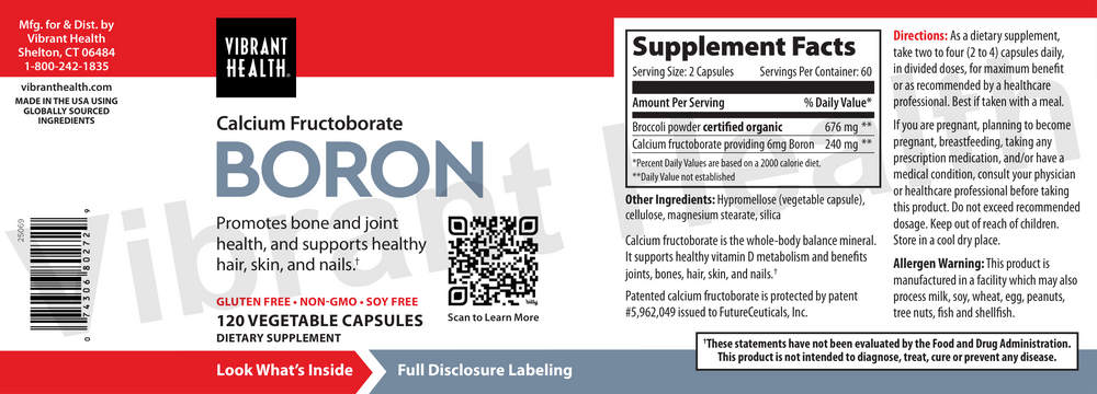Product image for Calcium Fructoborate Boron.