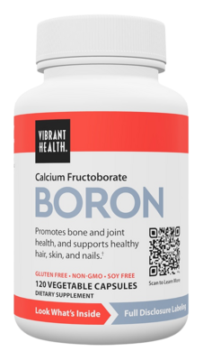 Calcium Fructoborate Boron 120 capsules