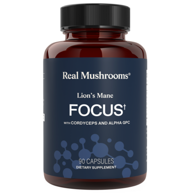 Lion's Mane Focus (with Cordyceps and Alpha GPC) 90 capsules