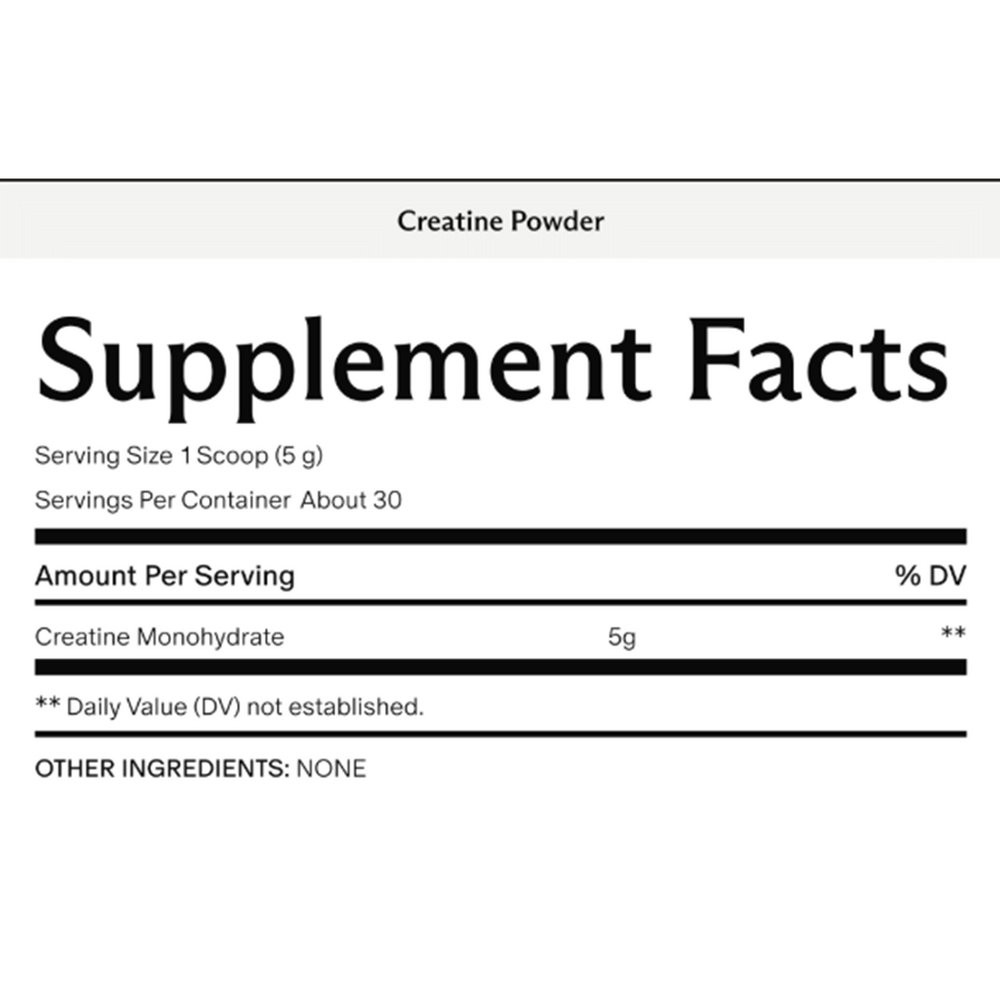 Product image for Creatine Powder.