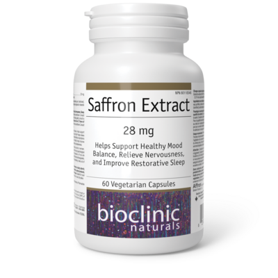 Saffron Extract 28 mg 60 capsules