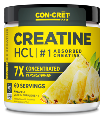 Creatine HCl Powder, 750mg, Pineapple