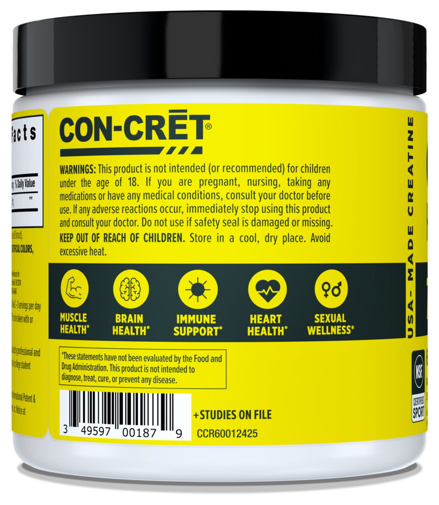 Product image for Creatine HCl Powder, Raspberry.