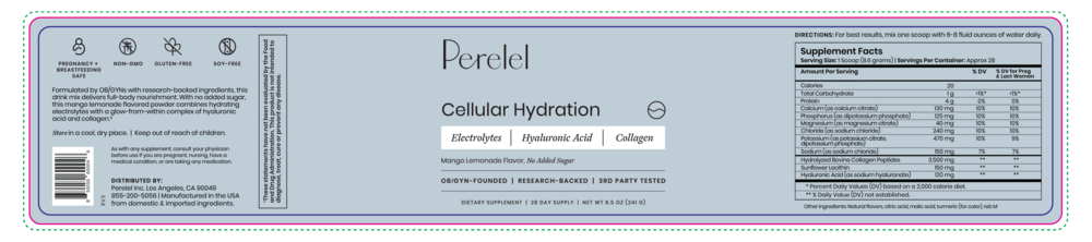 Product image for Cellular Hydration Powder, Mango Lemonade.
