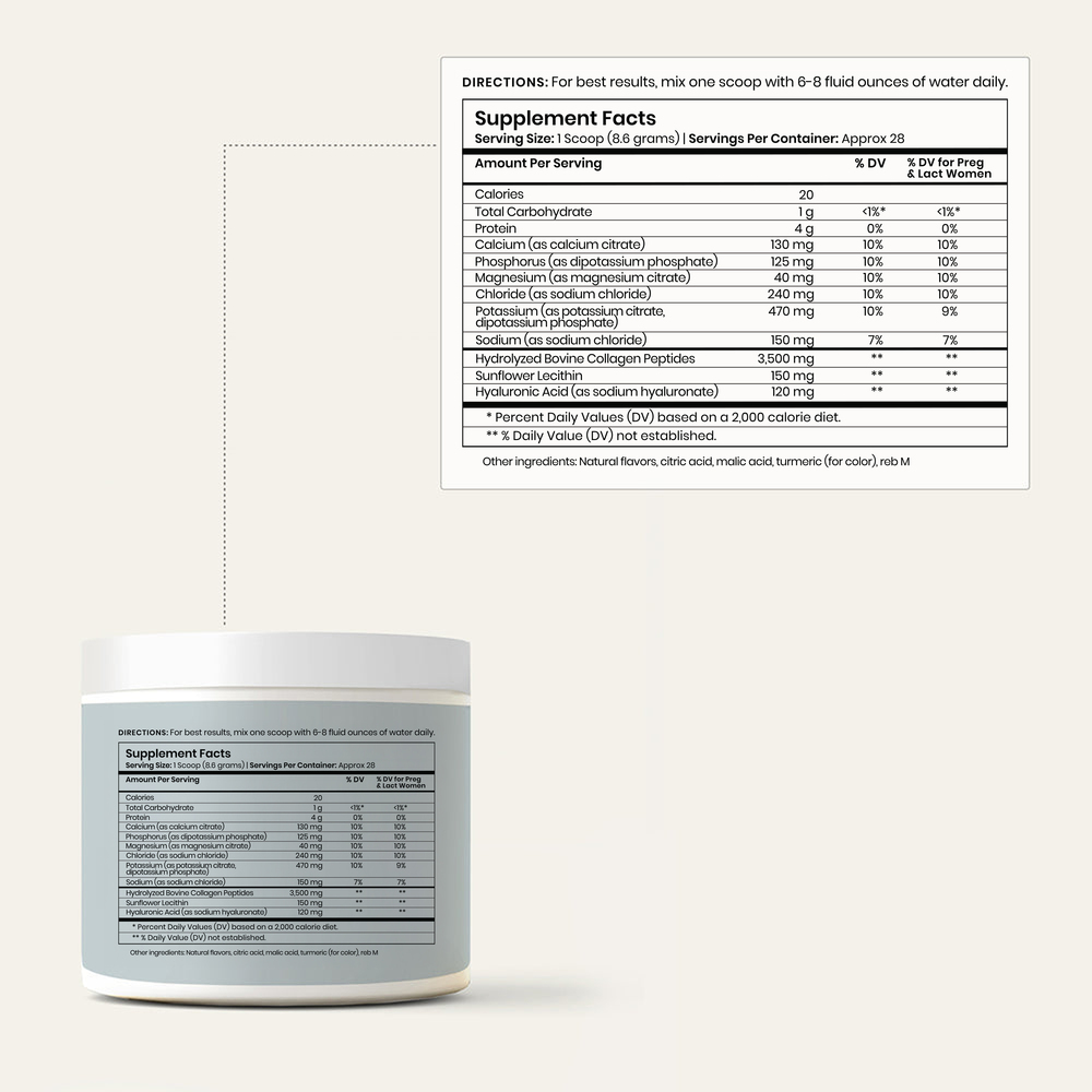 Product image for Cellular Hydration Powder, Mango Lemonade.