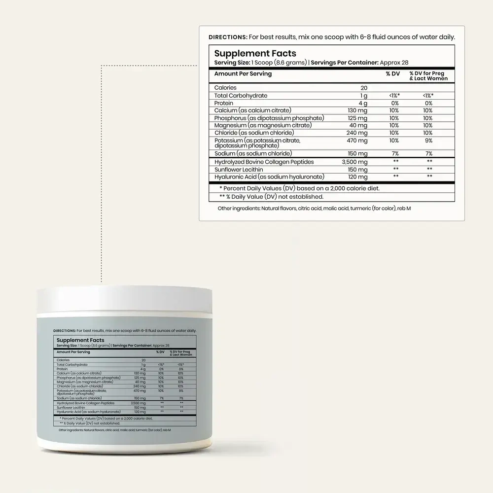 Product image for Cellular Hydration Powder, Mango Lemonade.