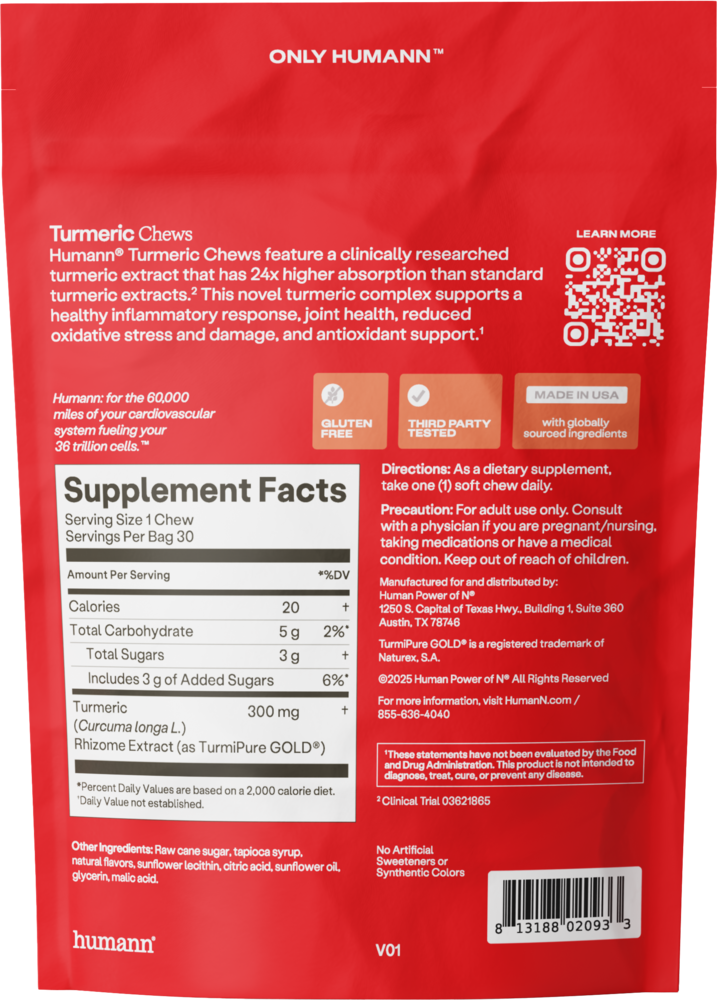Product image for Turmeric Chews.