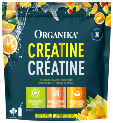 Creatine Micronized Monohydrate, Fruit Punch 30 Packs