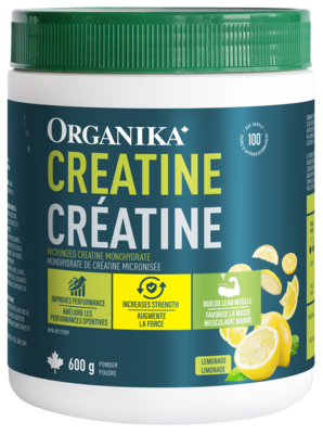 Creatine Powder, Lemonade 600 Grams