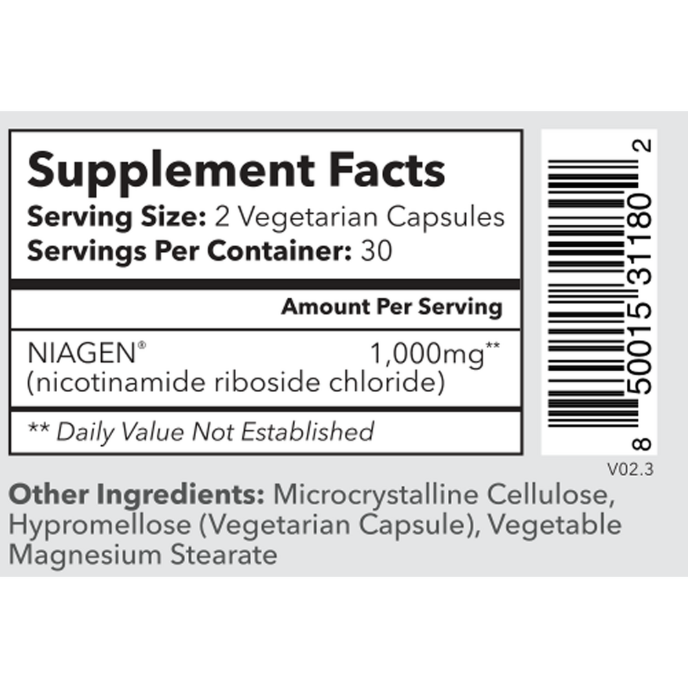 Product image for Tru Niagen® Pro 1,000mg.