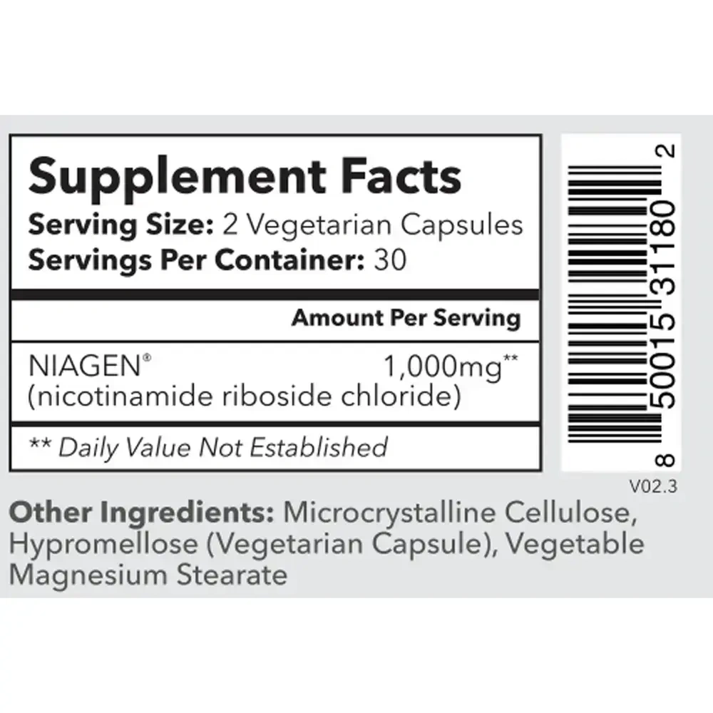 Product image for Tru Niagen® Pro 1,000mg.