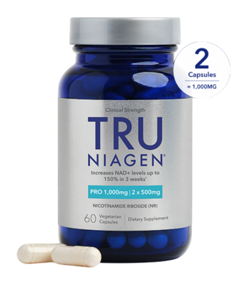 Tru Niagen® Pro 1,000mg 60 capsules