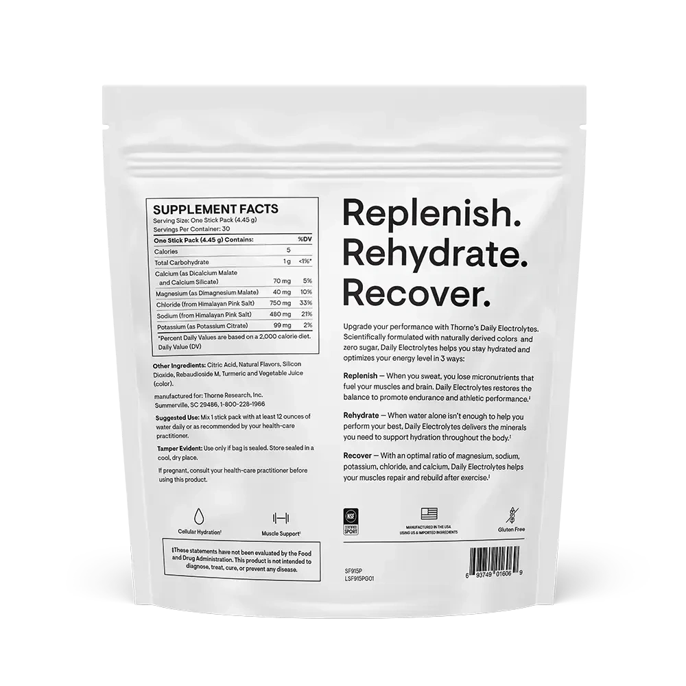 Product image for Daily Electrolytes Stick Packs, Grapefruit.