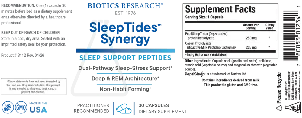 Product image for SleepTides® Synergy.