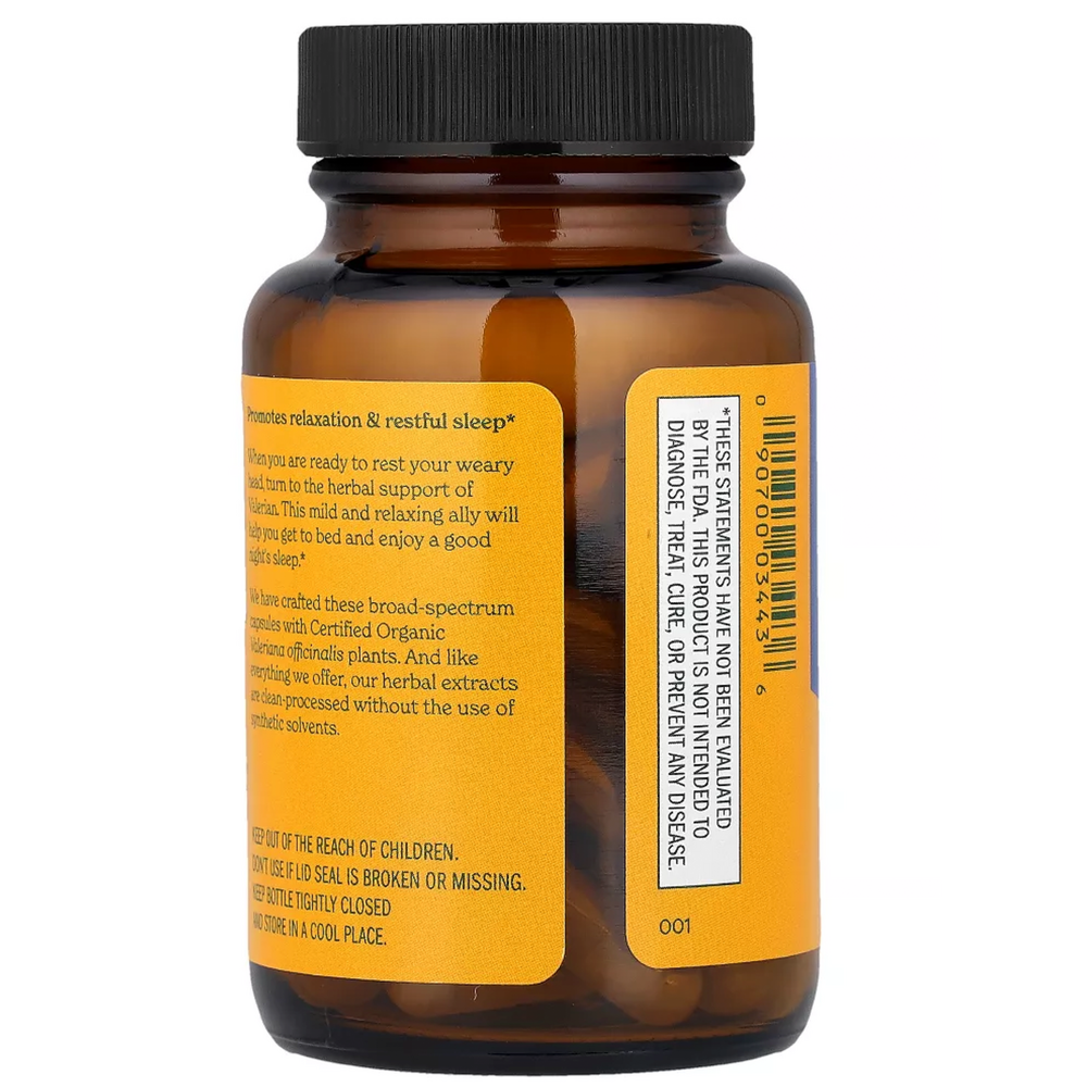 Product image for Valerian Rhizome and Root Extract, 600 mg.