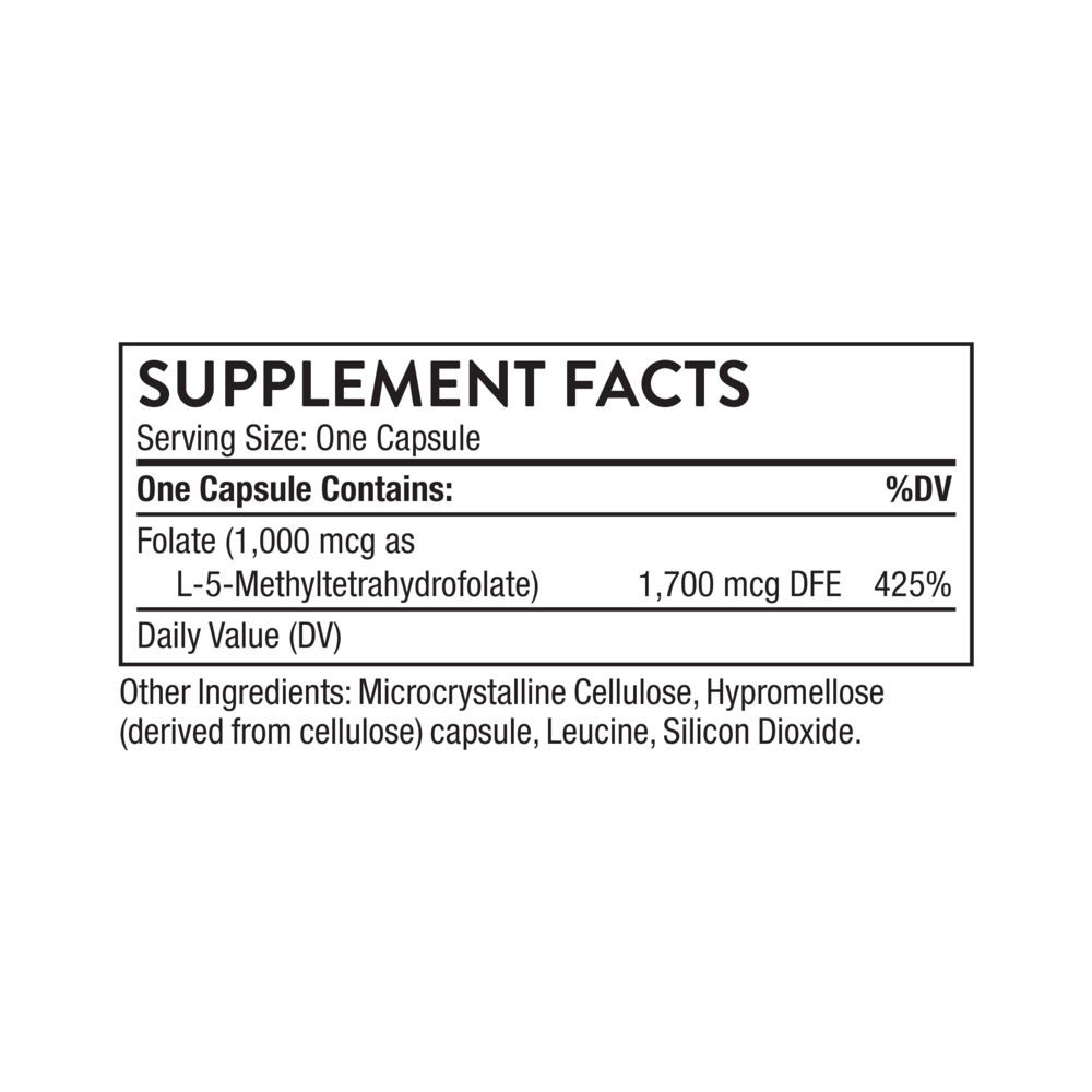 Product image for 5-MTHF 1 mg.
