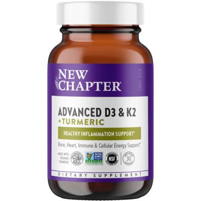 Advanced D3 & K2 + Turmeric 30 capsules