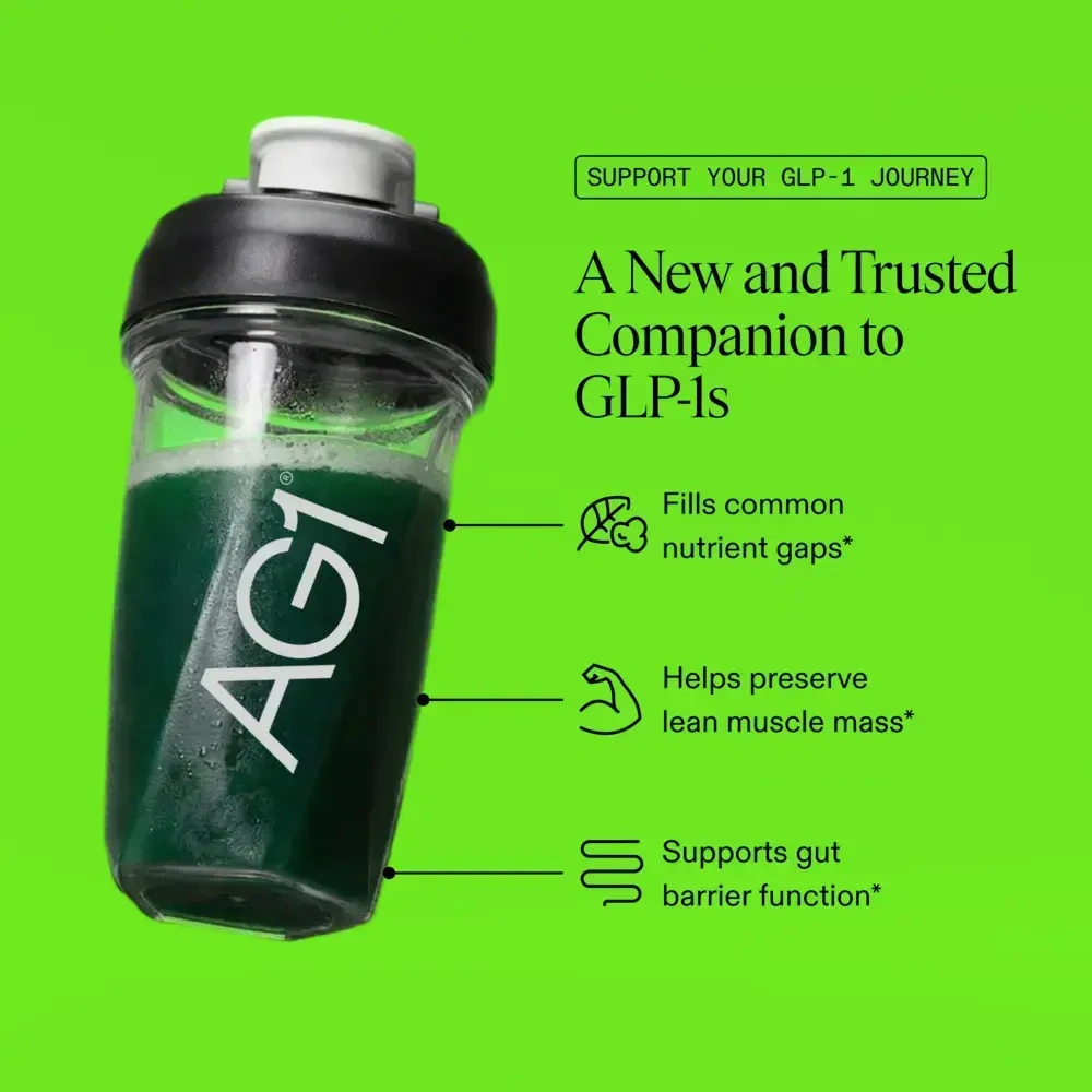 Product image for AG1 Pro Powder Packets, Daily Foundational Nutrition, Advanced Gut &amp; Metabolic Support.