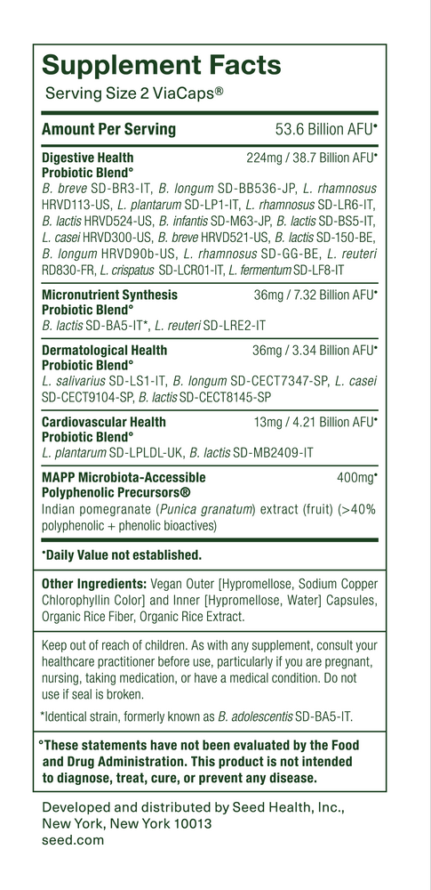 Product image for Seed DS-01® Daily Synbiotic.