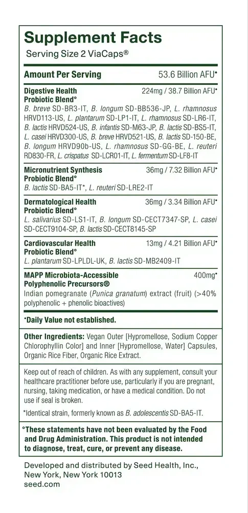 Product image for Seed DS-01® Daily Synbiotic.