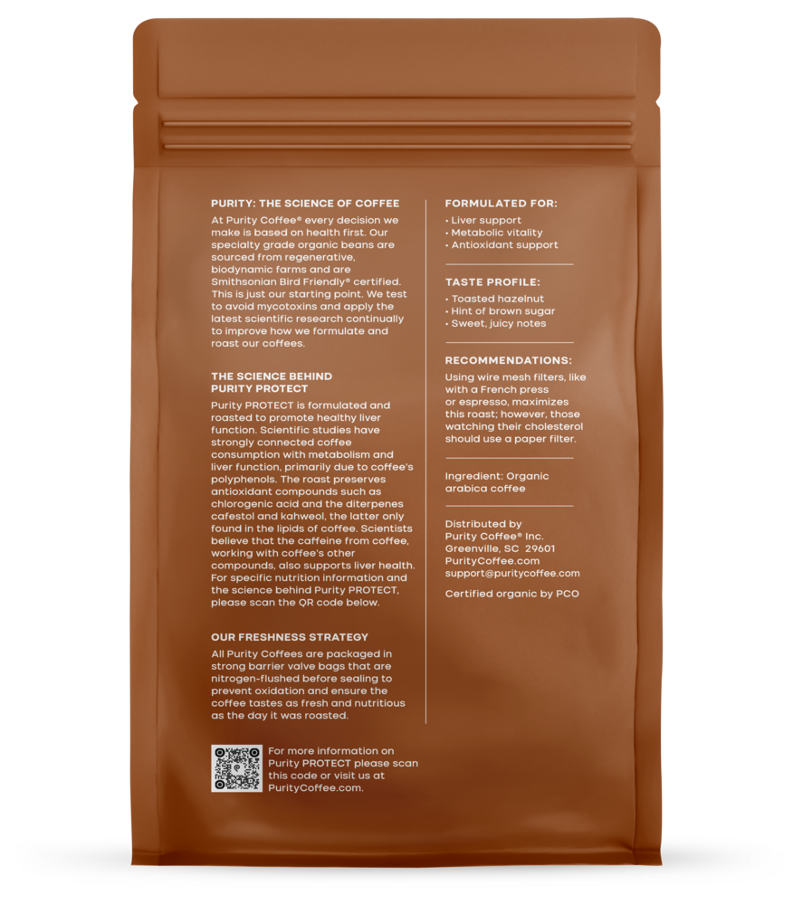 Product image for Protect Light-Medium Roast Coffee, Liver Vitality, Ground.