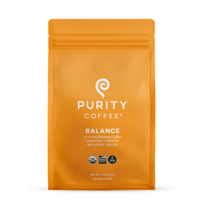 Balance 2/3 Decaffeinated Coffee, Metabolic Health, Ground 12 Ounces