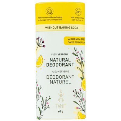 Natural Deodorant, Yuzu Verbena