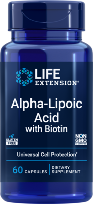 Alpha-Lipoic Acid with Biotin 60 capsules