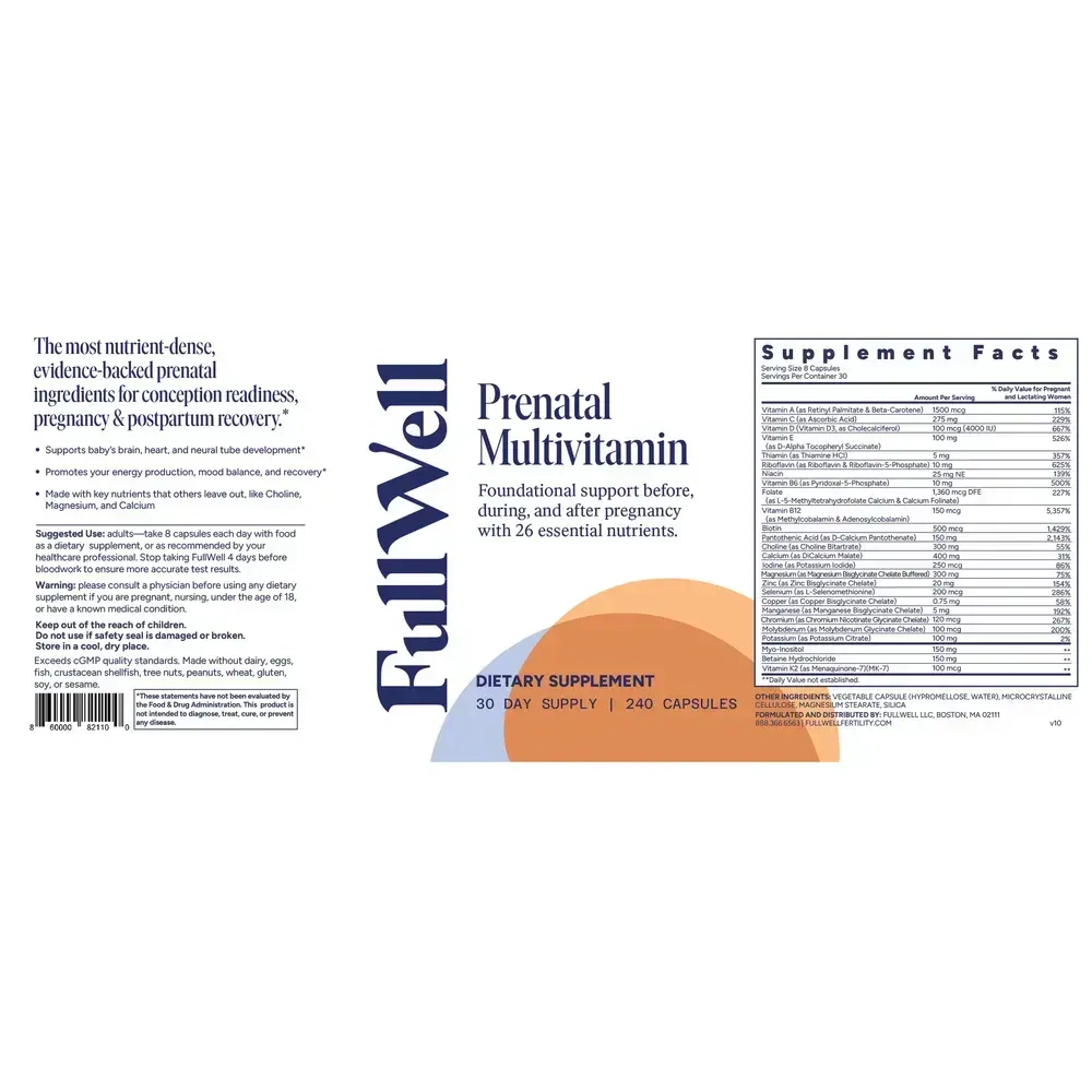 Product image for Women's Prenatal Multivitamin.